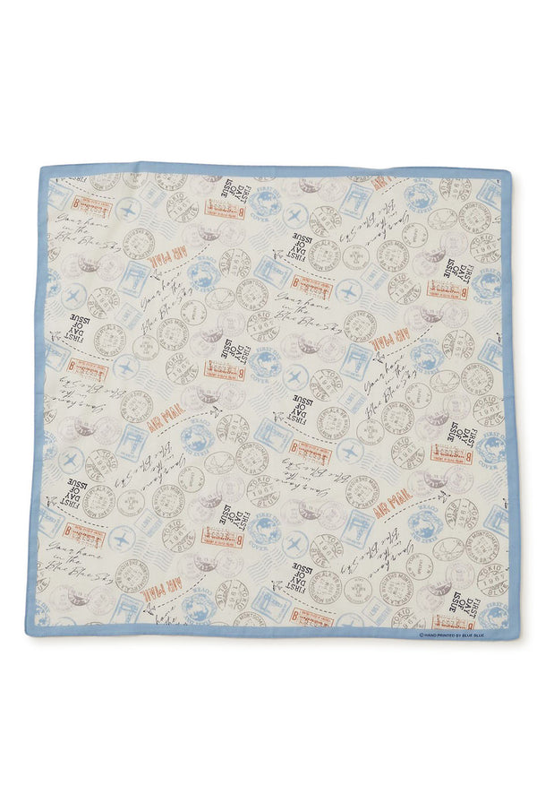 POSTMARK スタンプ バンダナ - OFF WHITE