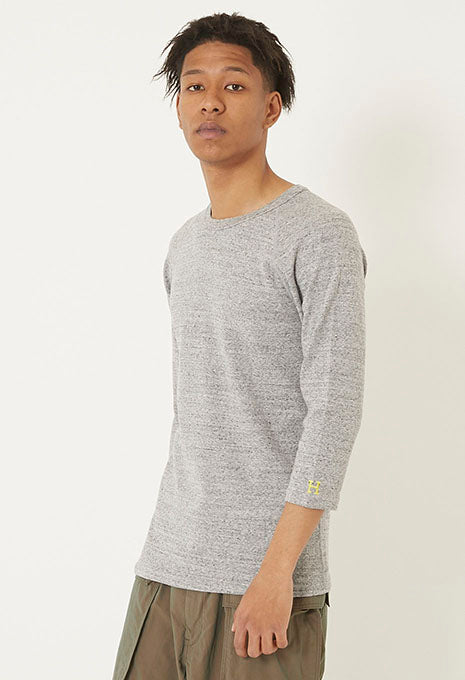ストレッチフライス ハーフスリーブ Tシャツ - GREY