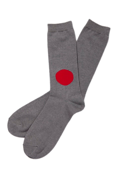 JAPAN FLAG ソックス - GREY