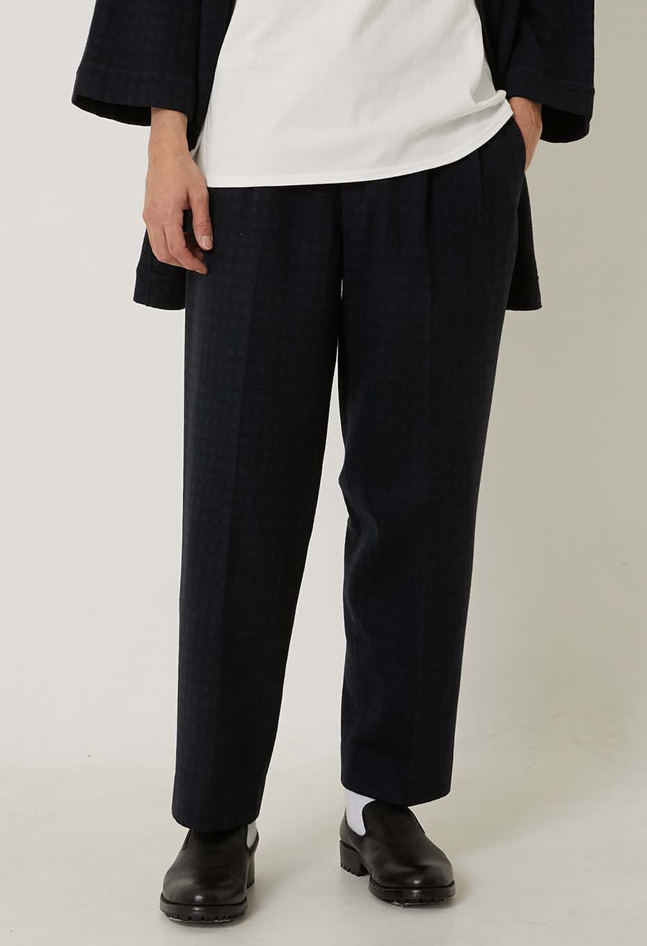 REWORK Compressed Wool Koushigara Two Tuck 8L Pants - ONE