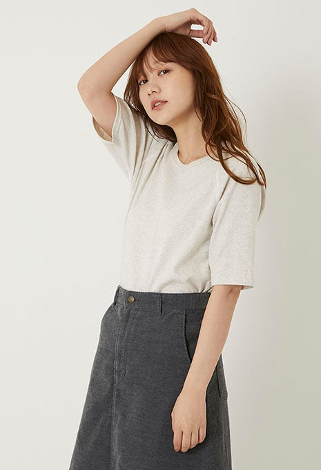 ストレッチフライス リラックスフィット SS Tシャツ ウィメンズ - NATURAL