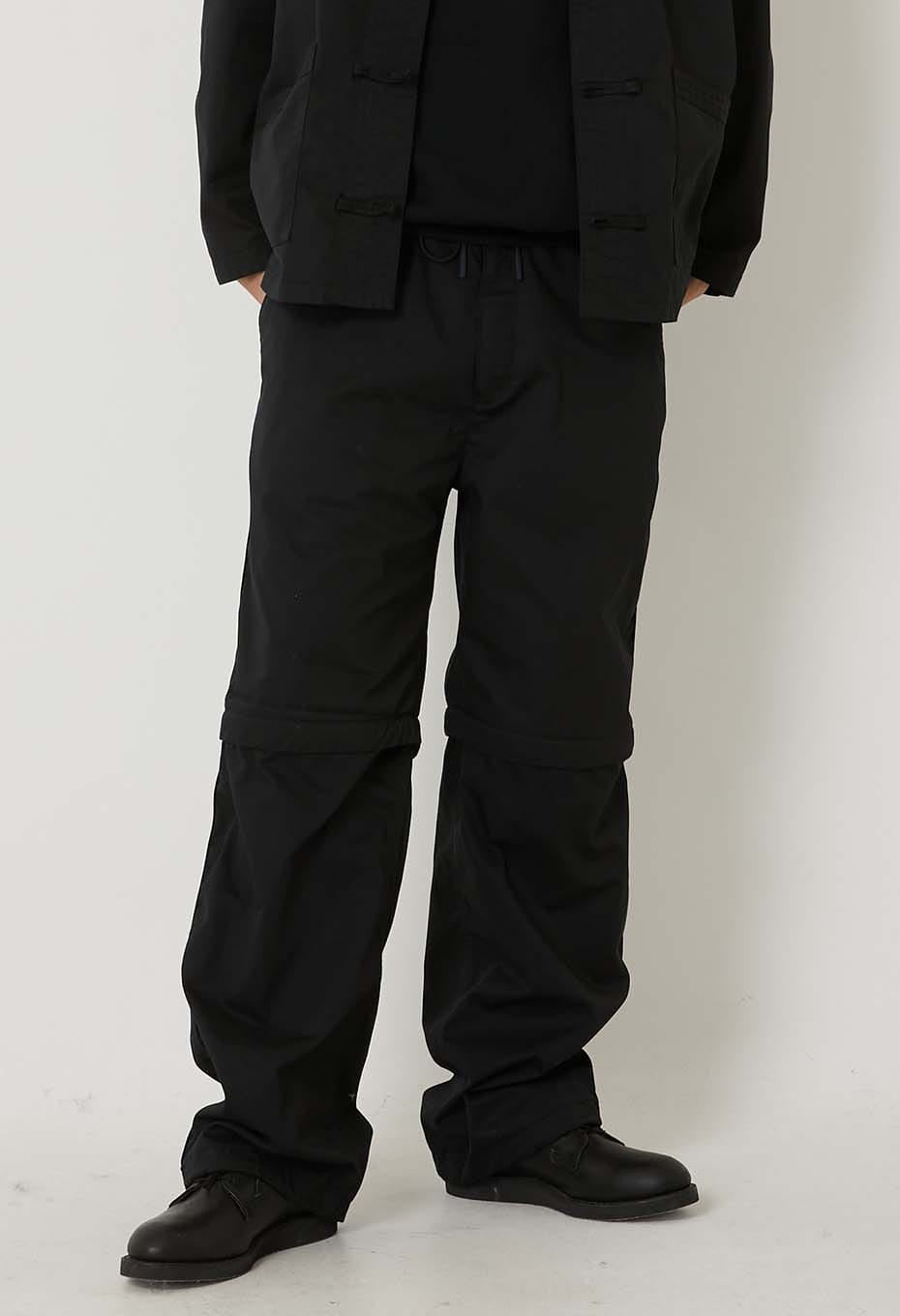 WILDSIDE × HOLLYWOOD RANCH MARKET /French Chinese pants - BLACK