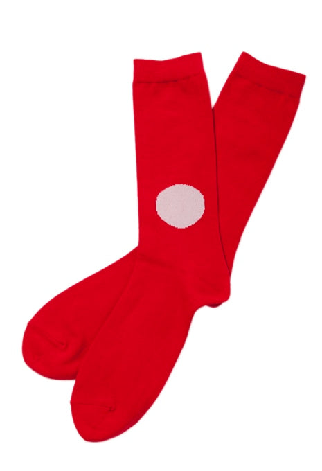 JAPAN FLAG socks - RED