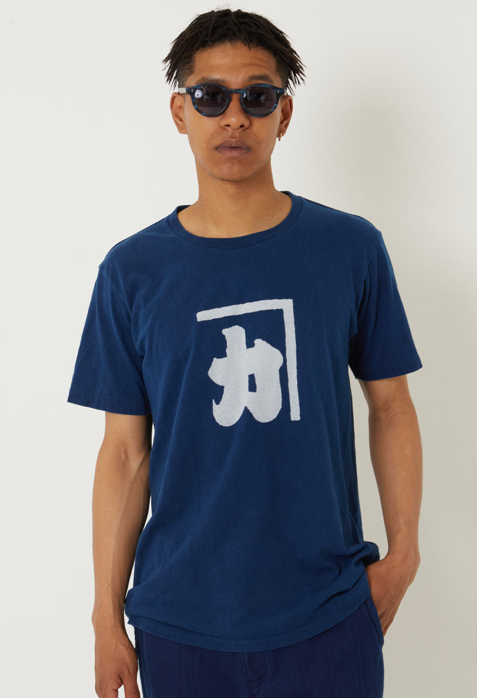 カネカ バッセン インディゴ Tシャツ - INDIGO