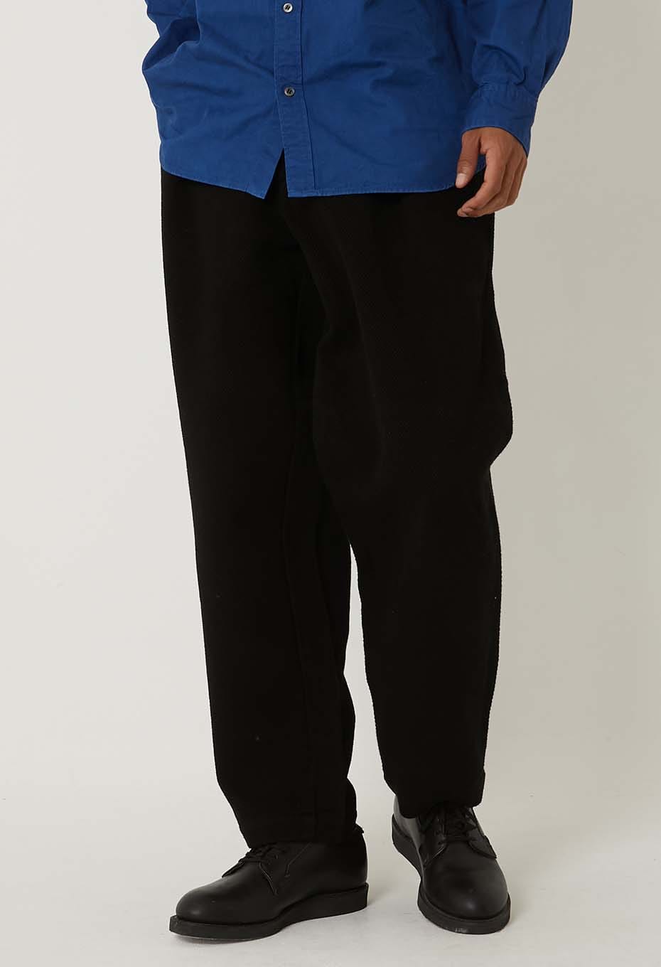 Nijuorisashiko Dark Black Trousers - BLACK