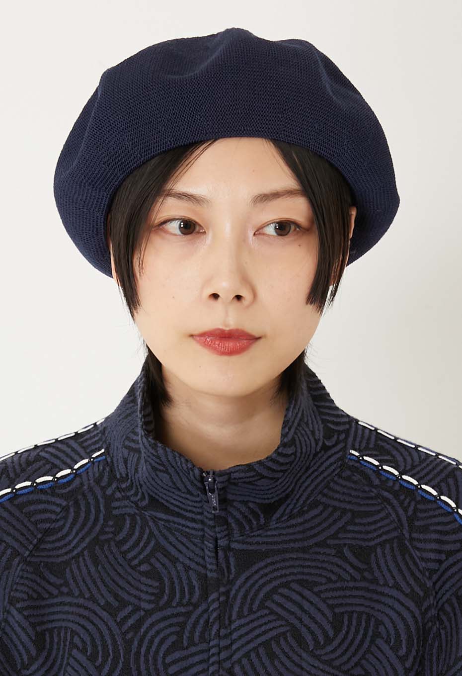 ギマメンニット ベレー - DARK NAVY