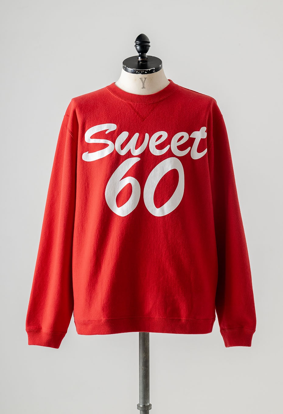 Sweet 60 /クルーネックスウェット - RED
