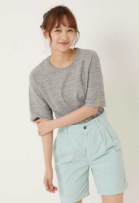 ストレッチフライス リラックスフィット SS Tシャツ ウィメンズ - GREY
