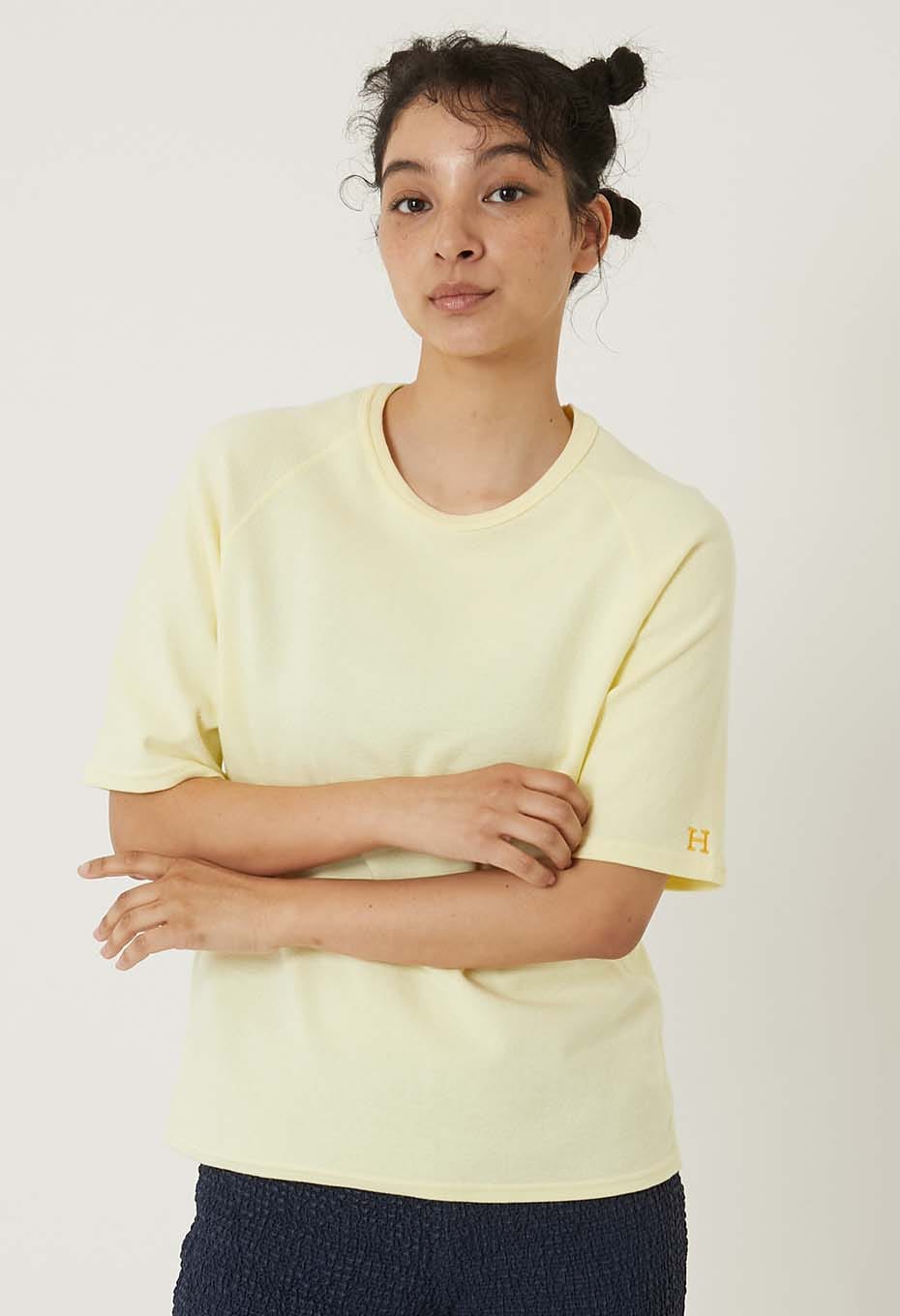Stretch Fraise Relaxed Fit SS T-Shirt Women - LT YELLOW