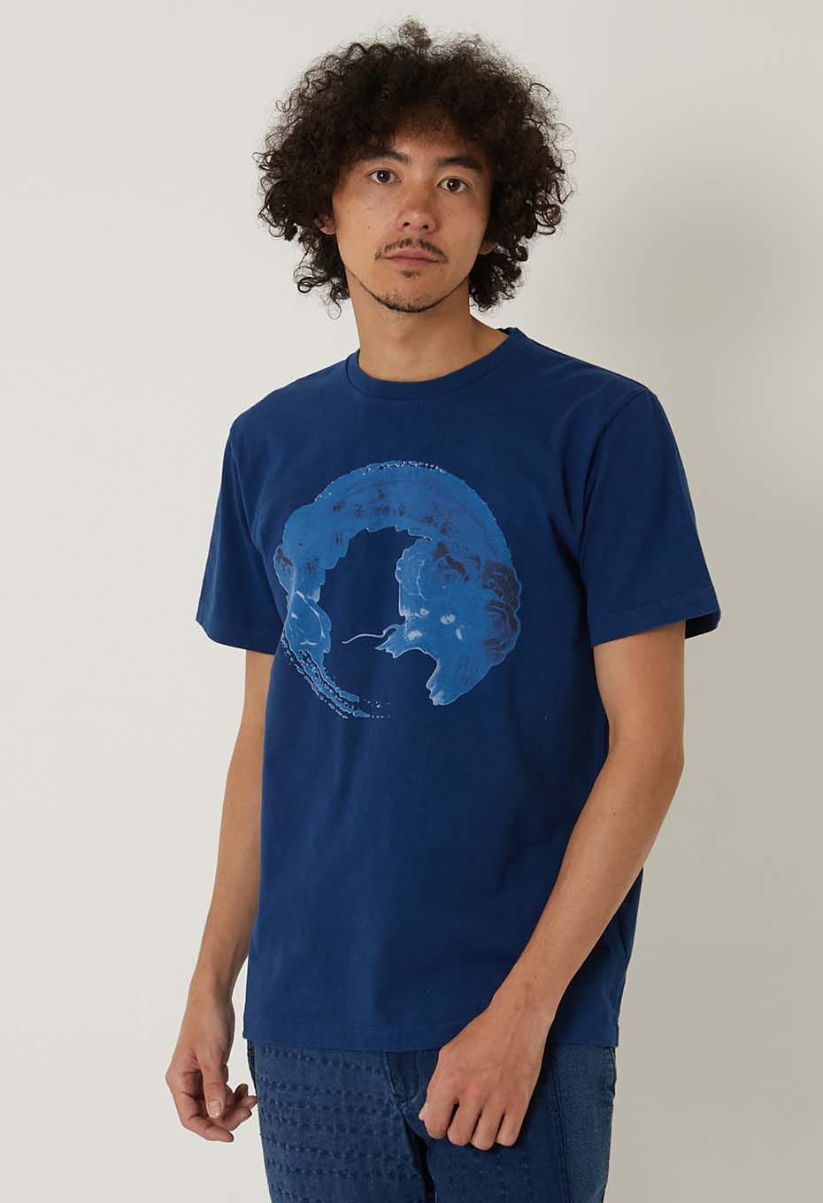 インディゴドラゴン バッセン Ｔシャツ - INDIGO