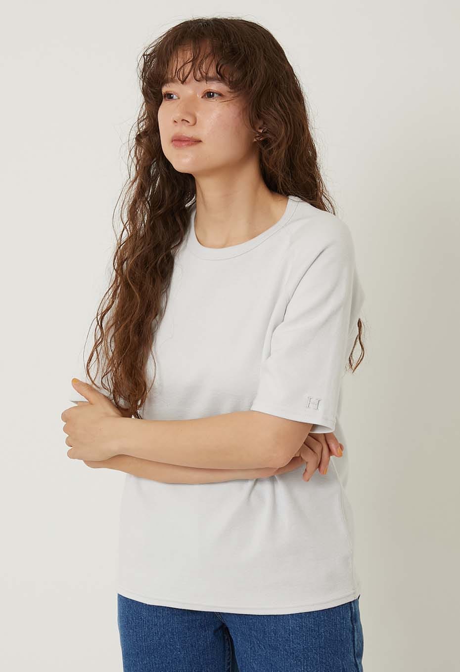 Stretch Fraise Relaxed-fit SS T-shirt Women - SV GREY