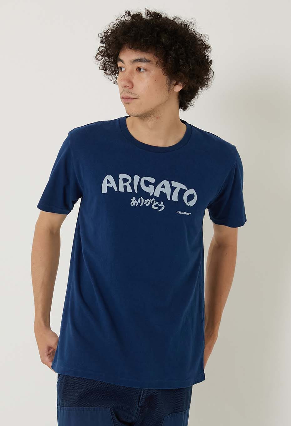 ARIGATO バッセン インディゴ Ｔシャツ - INDIGO