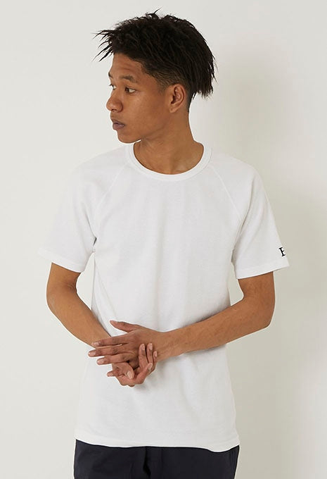 ストレッチフライス ショートスリーブ Tシャツ - WHITE