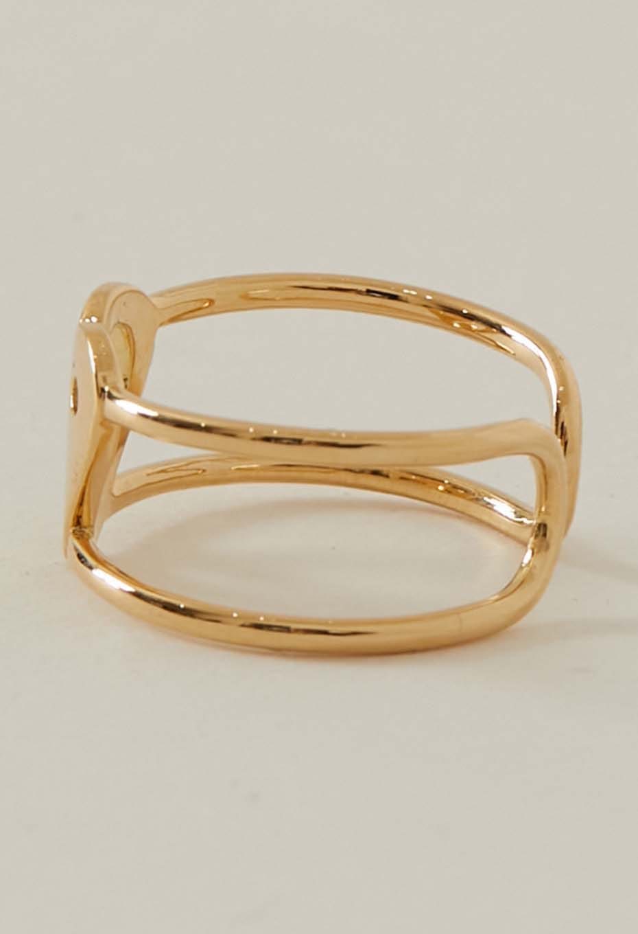 Heart In Yang K18 Ring – GOLD