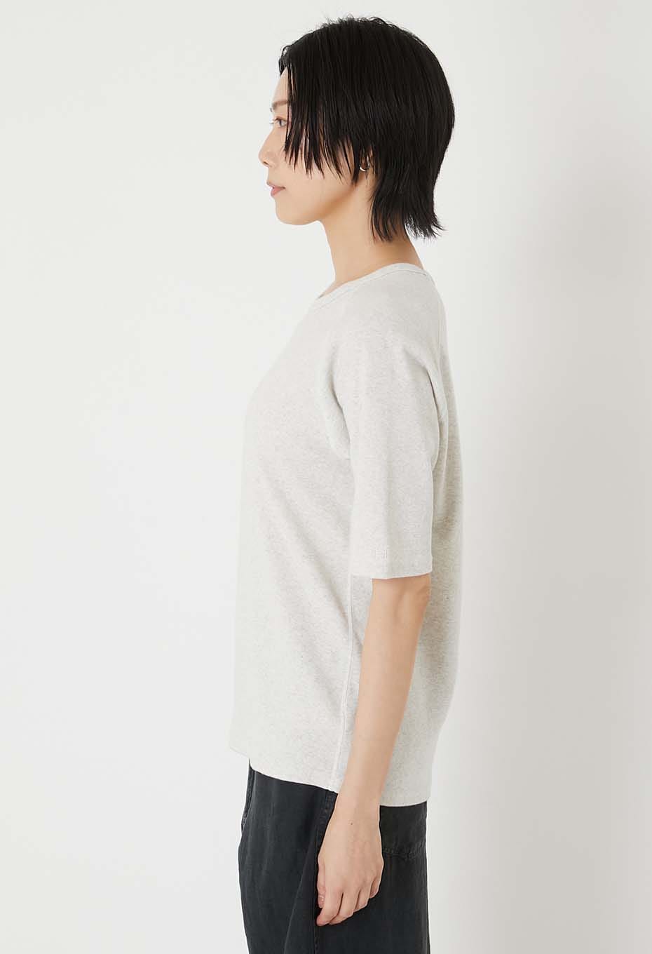 Stretch Fraise Relaxed-fit SS T-shirt Women - NATURAL