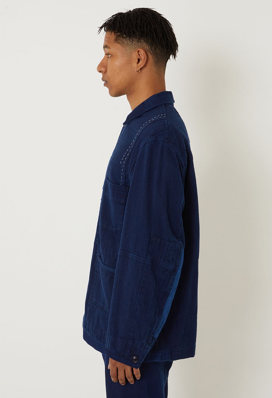 カセゾメサシコ ネンリンカバーオール - INDIGO