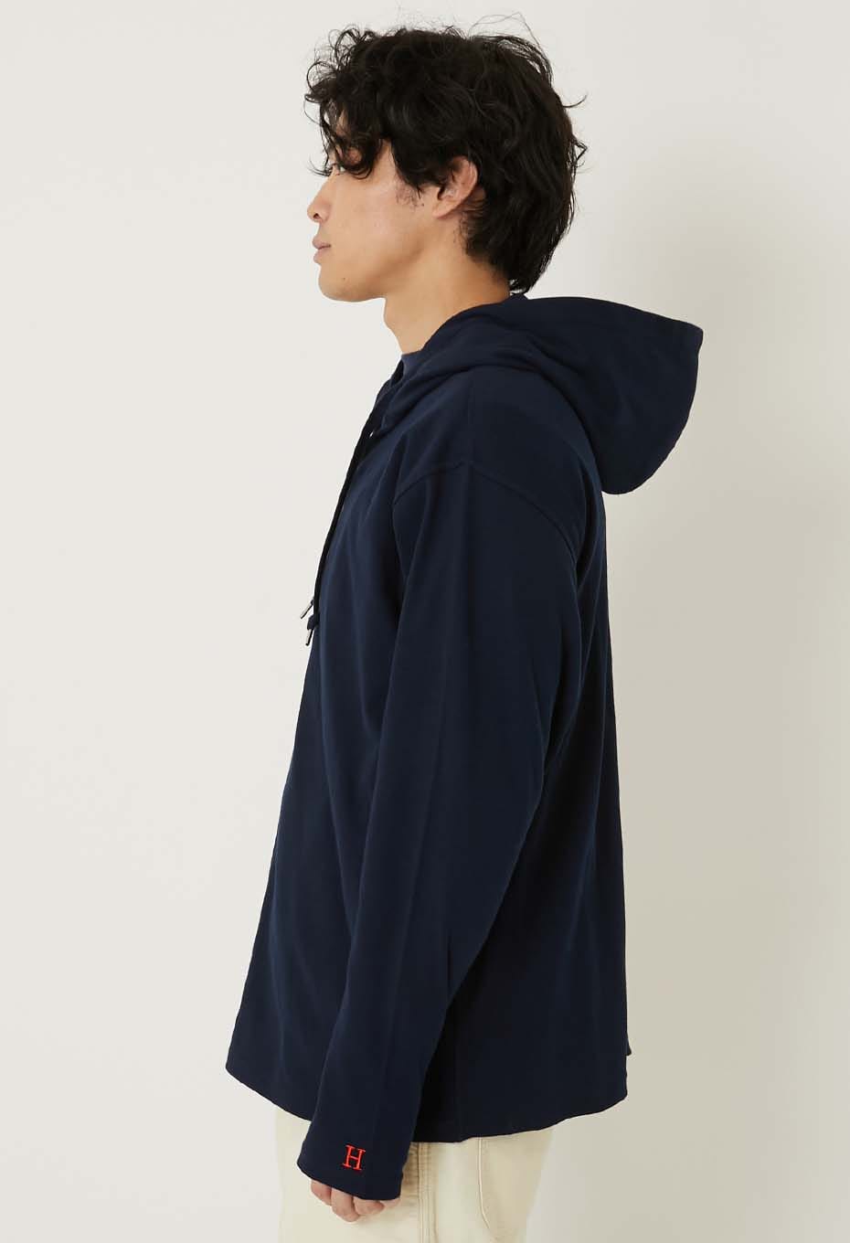 Stretch Fraise 9.5oz ZIPUP Parka - DARK NAVY