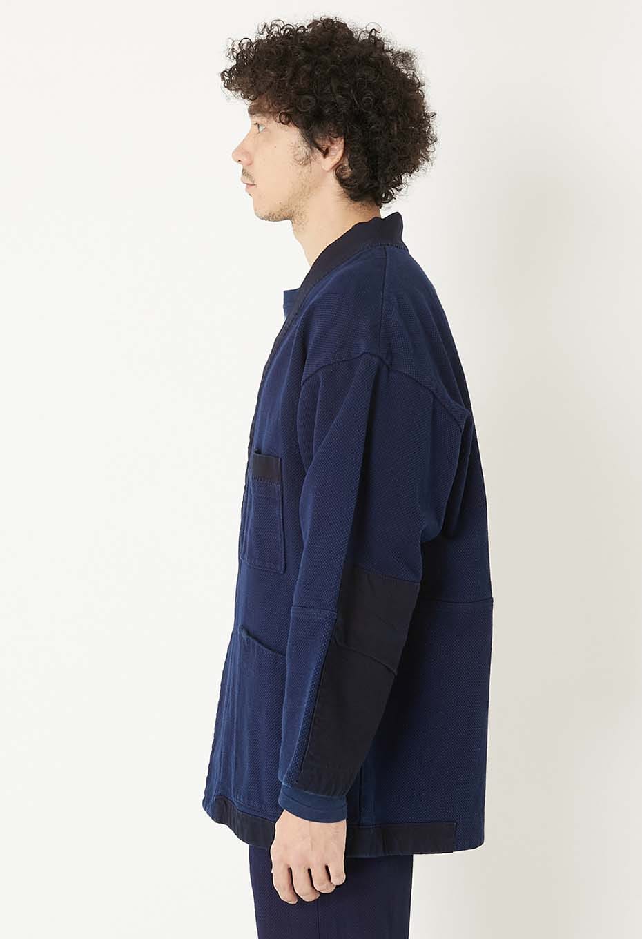Woven Pure Indigo Nijuorisashiko Norahaori - INDIGO