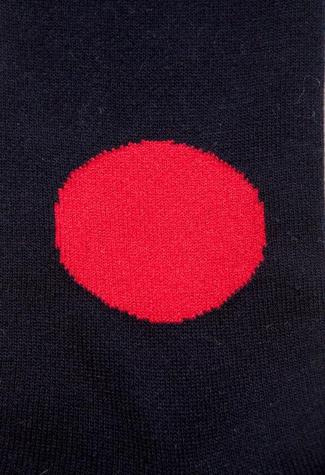 JAPAN FLAG socks - NAVY