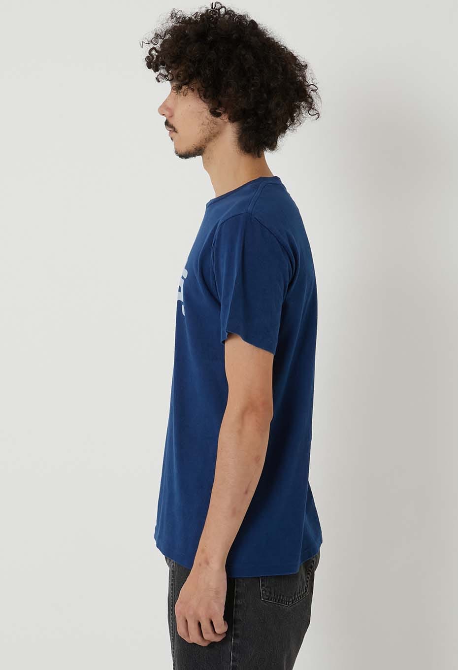 Tokyo Bassen Indigo T-shirt - INDIGO