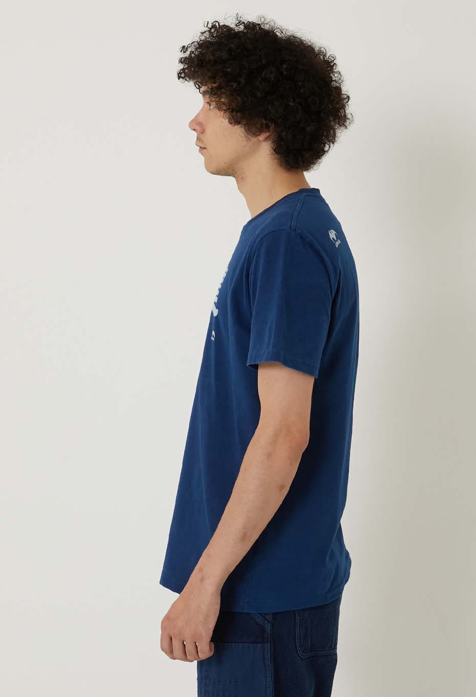 健康 バッセン インディゴ Ｔシャツ - INDIGO