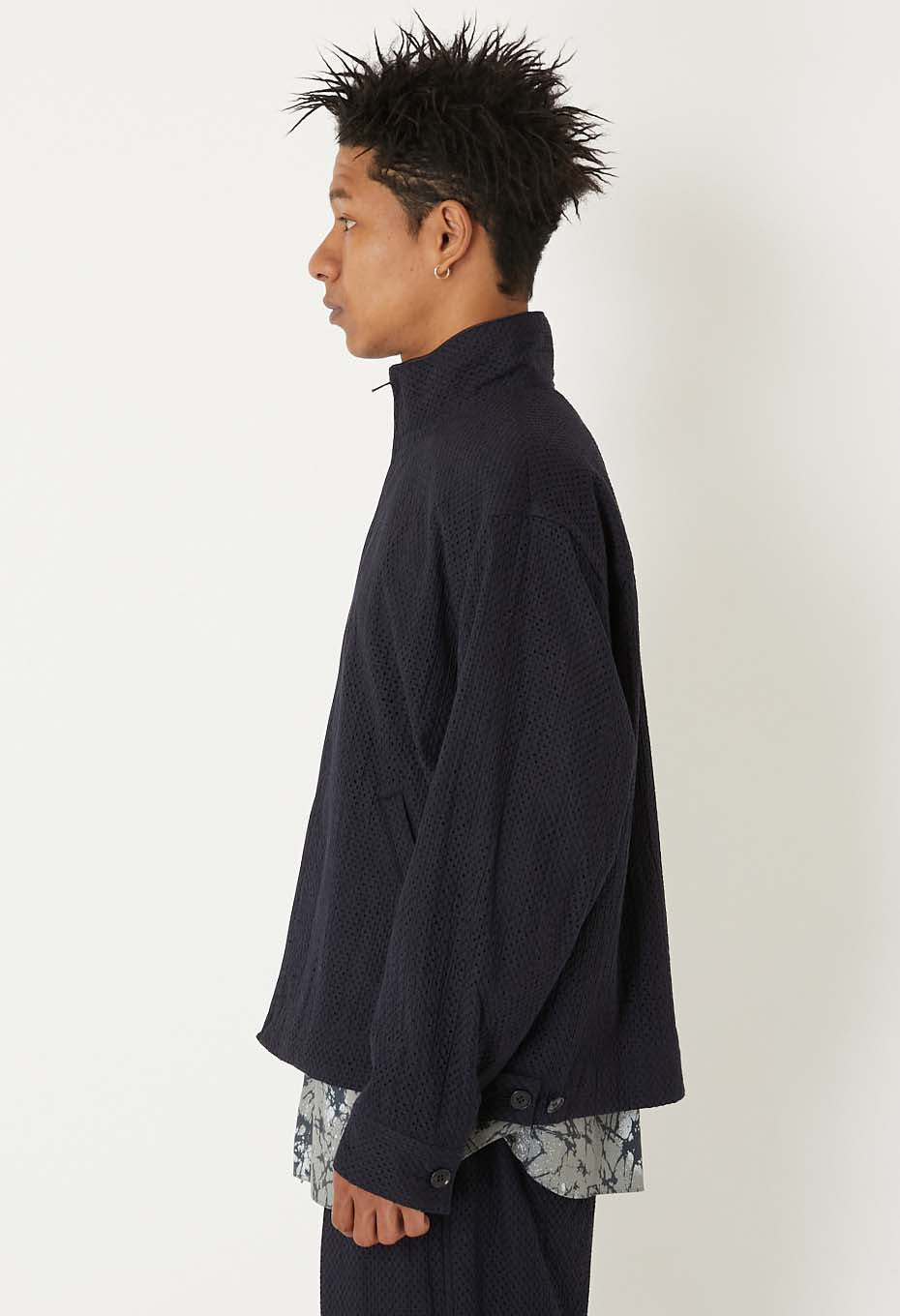 マイヤーレース ジップアップジャケット - DARK NAVY