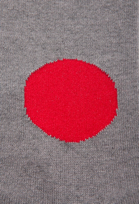 JAPAN FLAG socks - GRAY