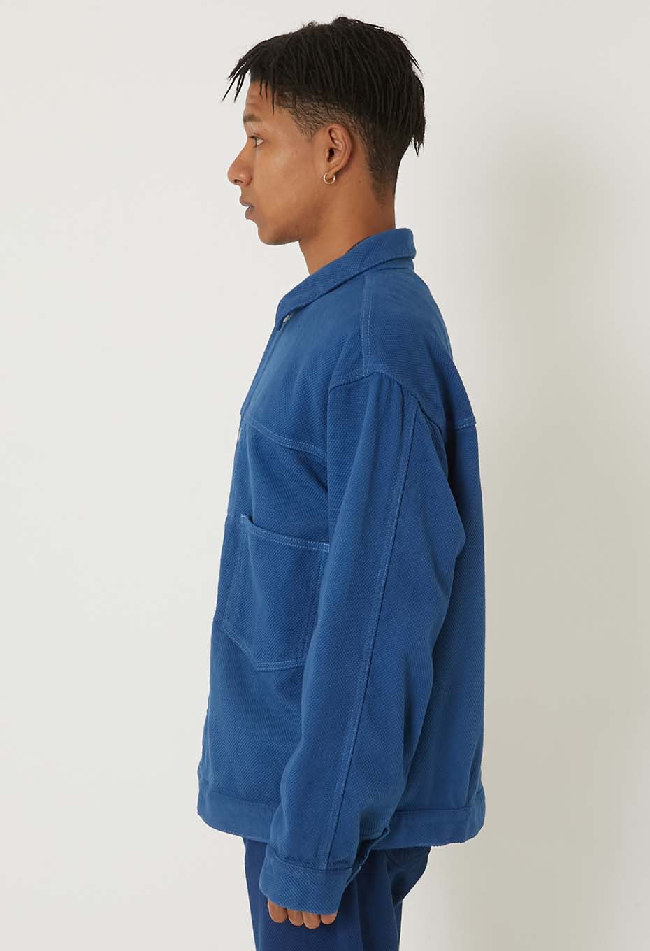 REWORK Indeigo Kotsubusashiko Trucker Jacket - INDIGO