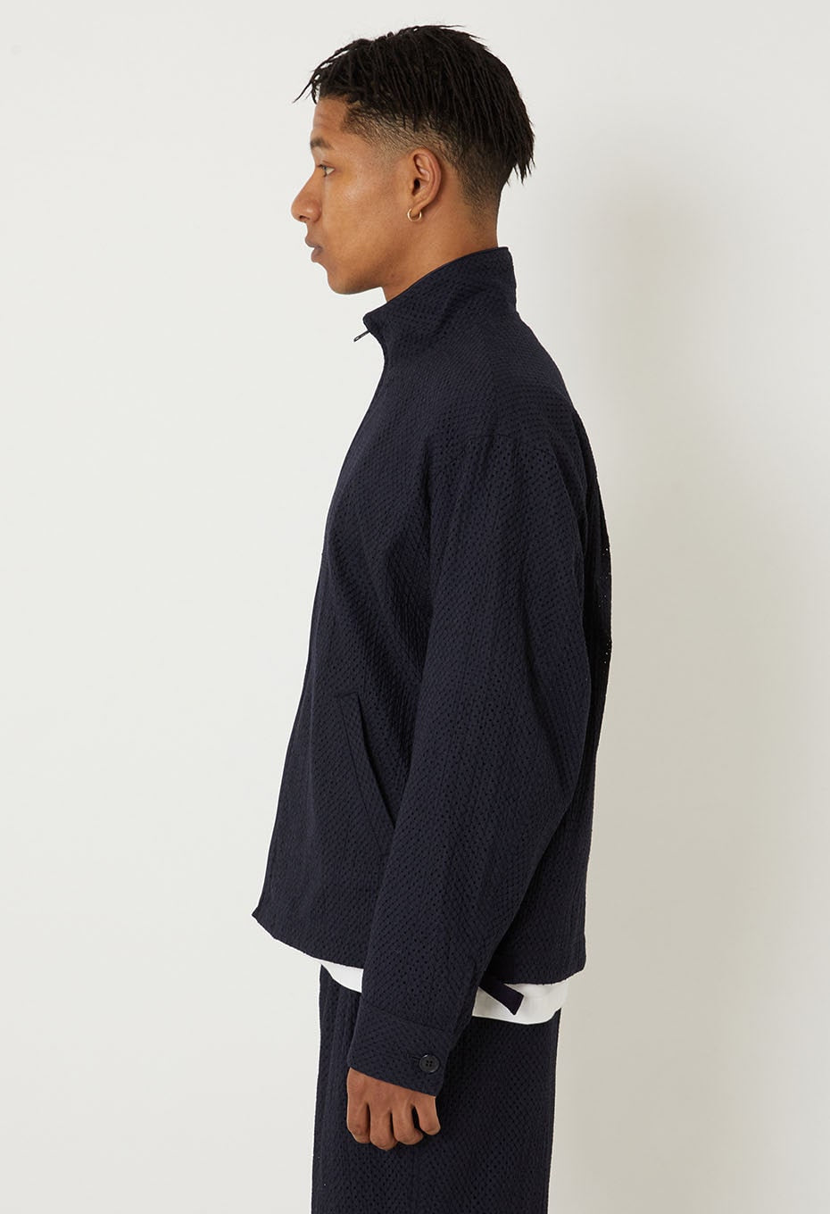 マイヤーレース ジップアップジャケット - DARK NAVY