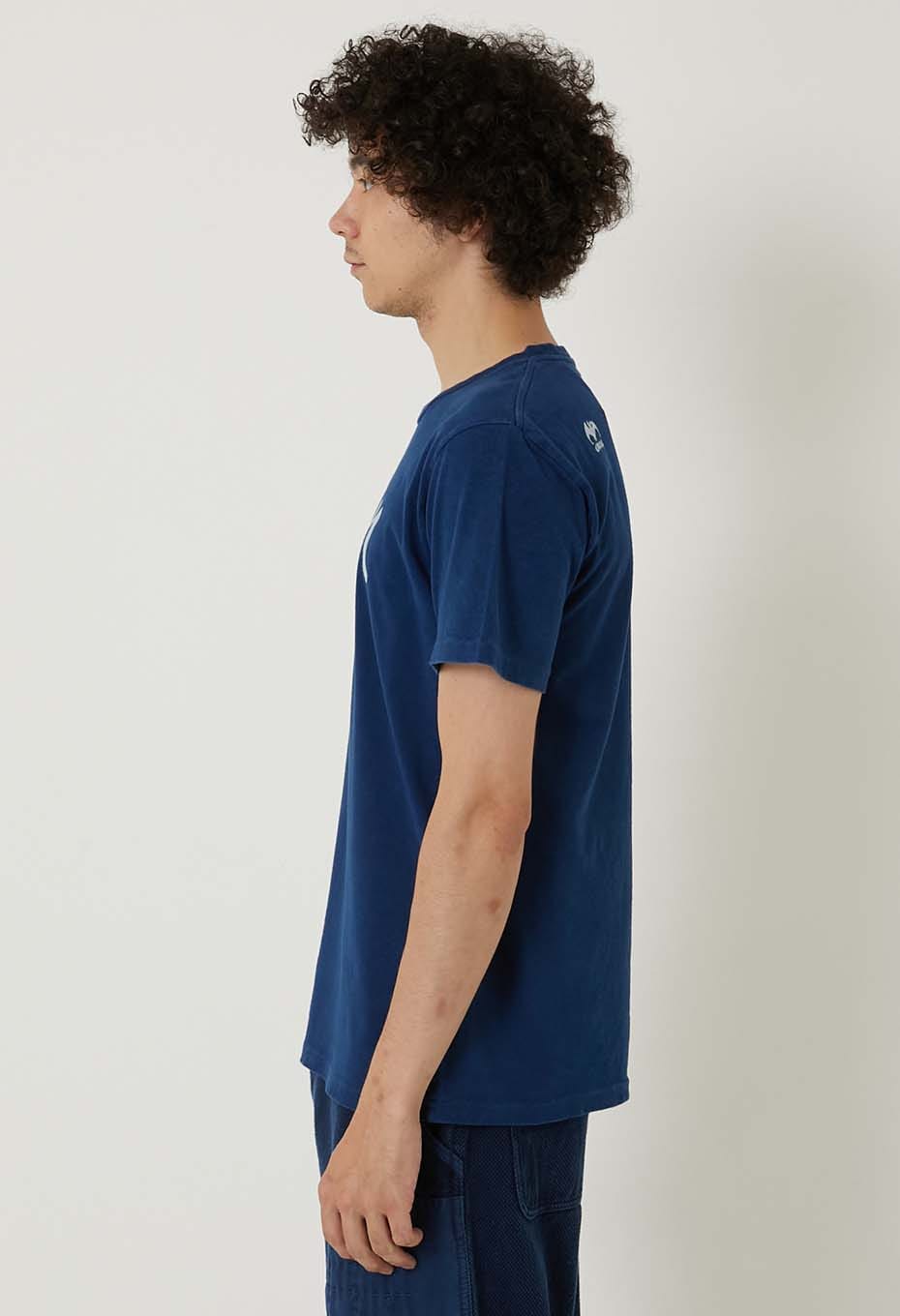 あっぱれ バッセン インディゴ Ｔシャツ - INDIGO