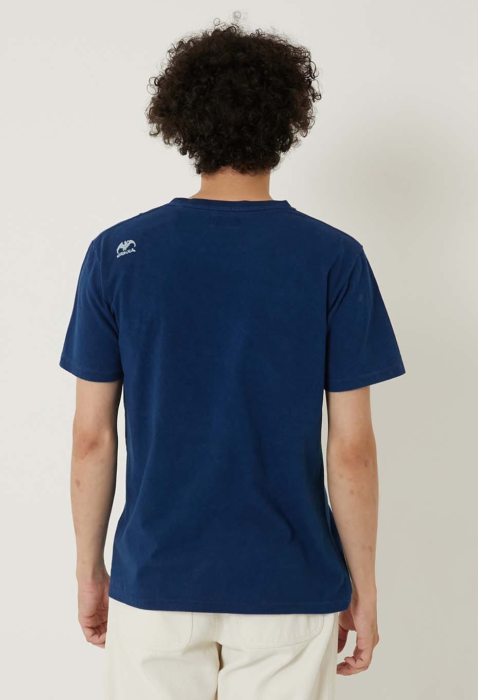 日本晴 バッセン インディゴ Ｔシャツ - INDIGO