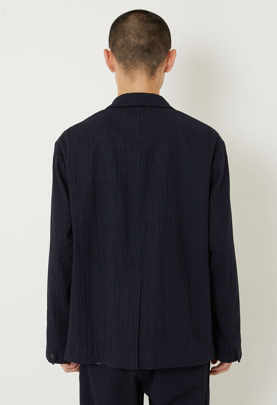 Meyer Lace 1B Tailor Jacket - DARK NAVY