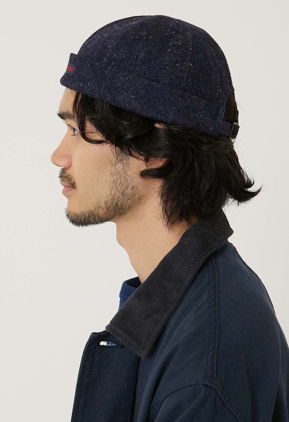 デニムフィッシャーキャップ - INDIGO