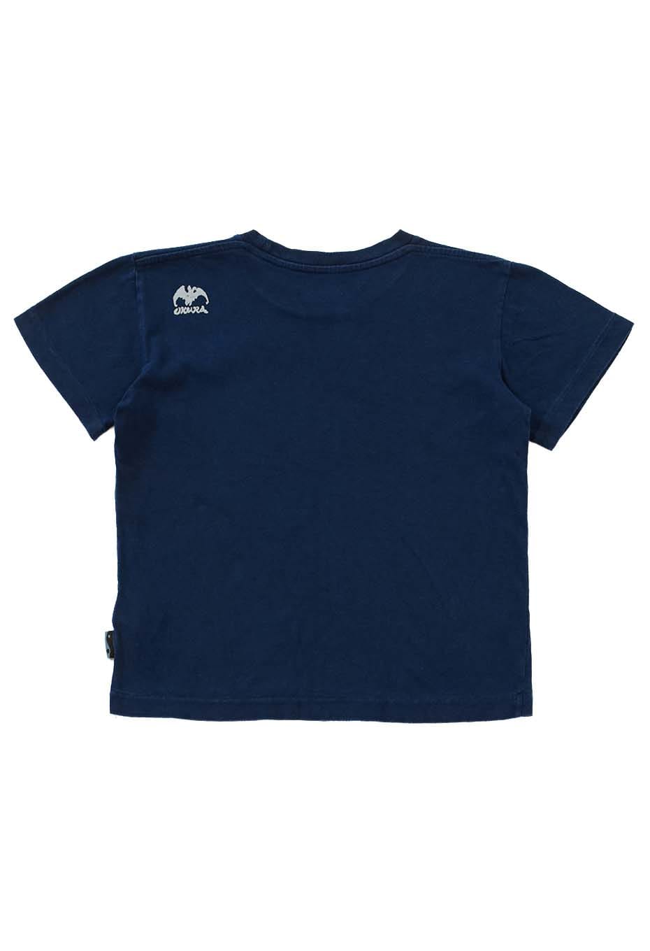 キッズ 大将バッセン インディゴ Ｔシャツ - INDIGO