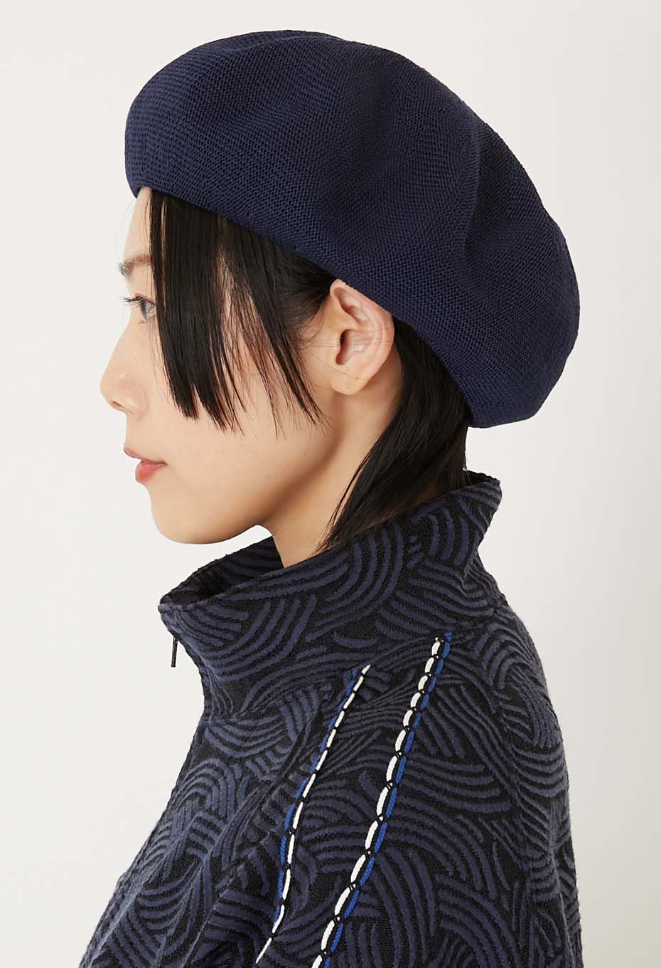 ギマメンニット ベレー - DARK NAVY