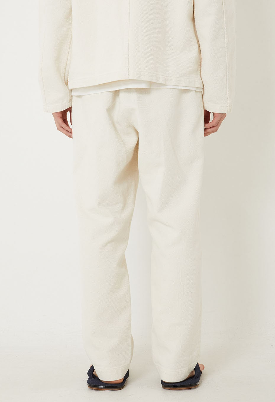 Yukizarashisashiko Trousers - NATURAL