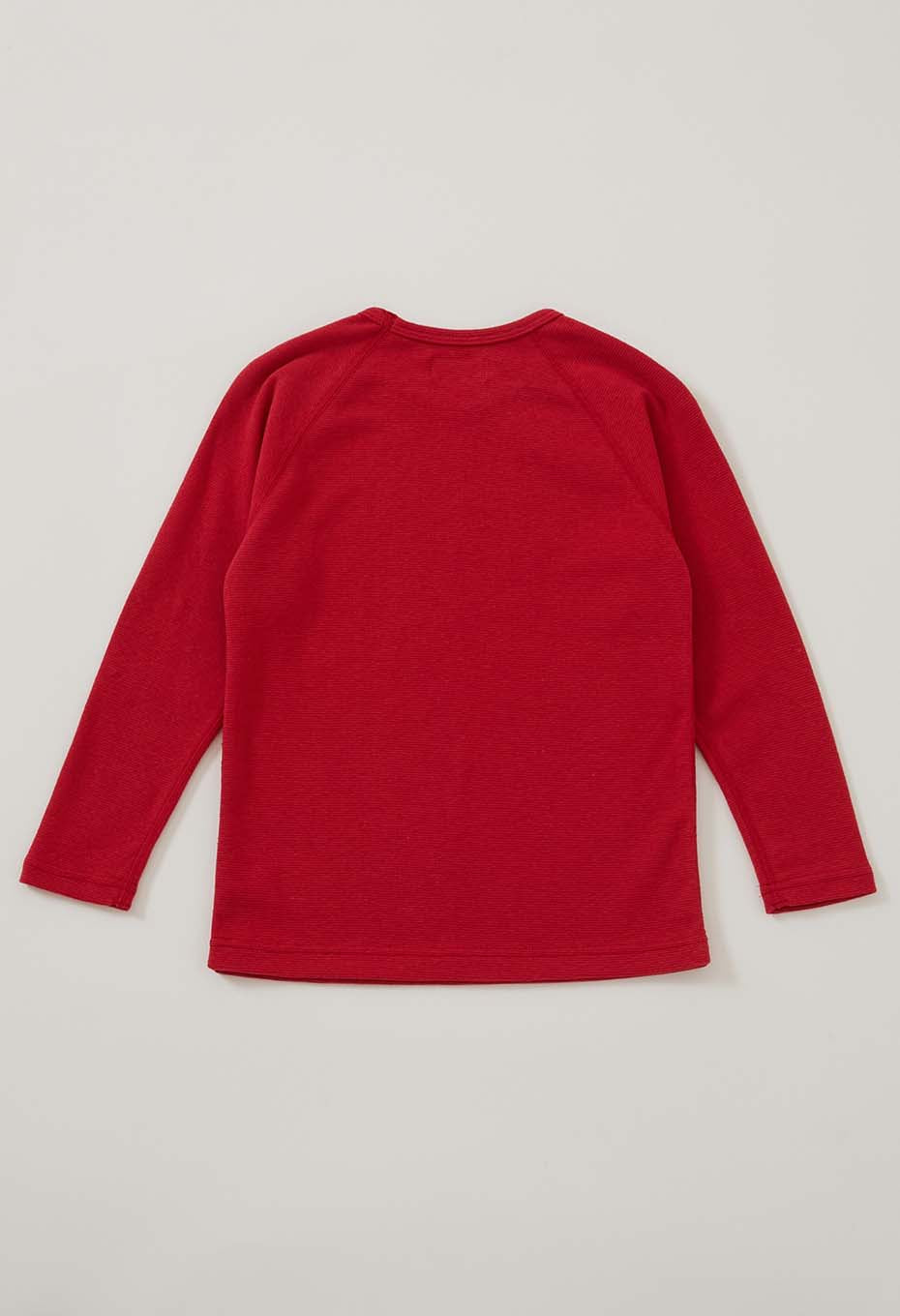 キッズ ストレッチフライス ロングスリーブ  Tシャツ - RUBY
