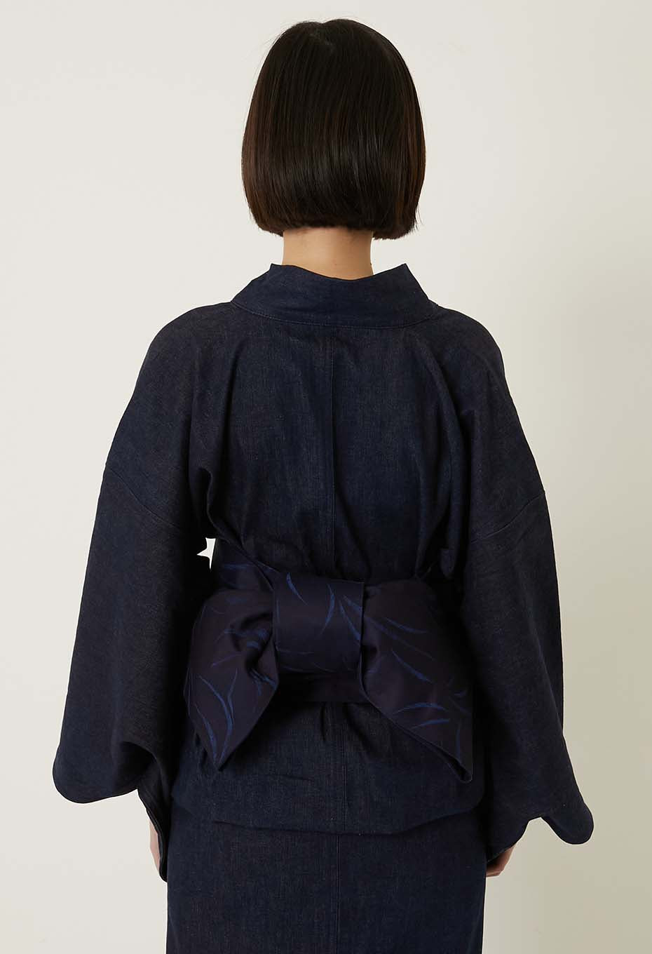 インディゴメブキ ジャカードハンハバオビ - INDIGO