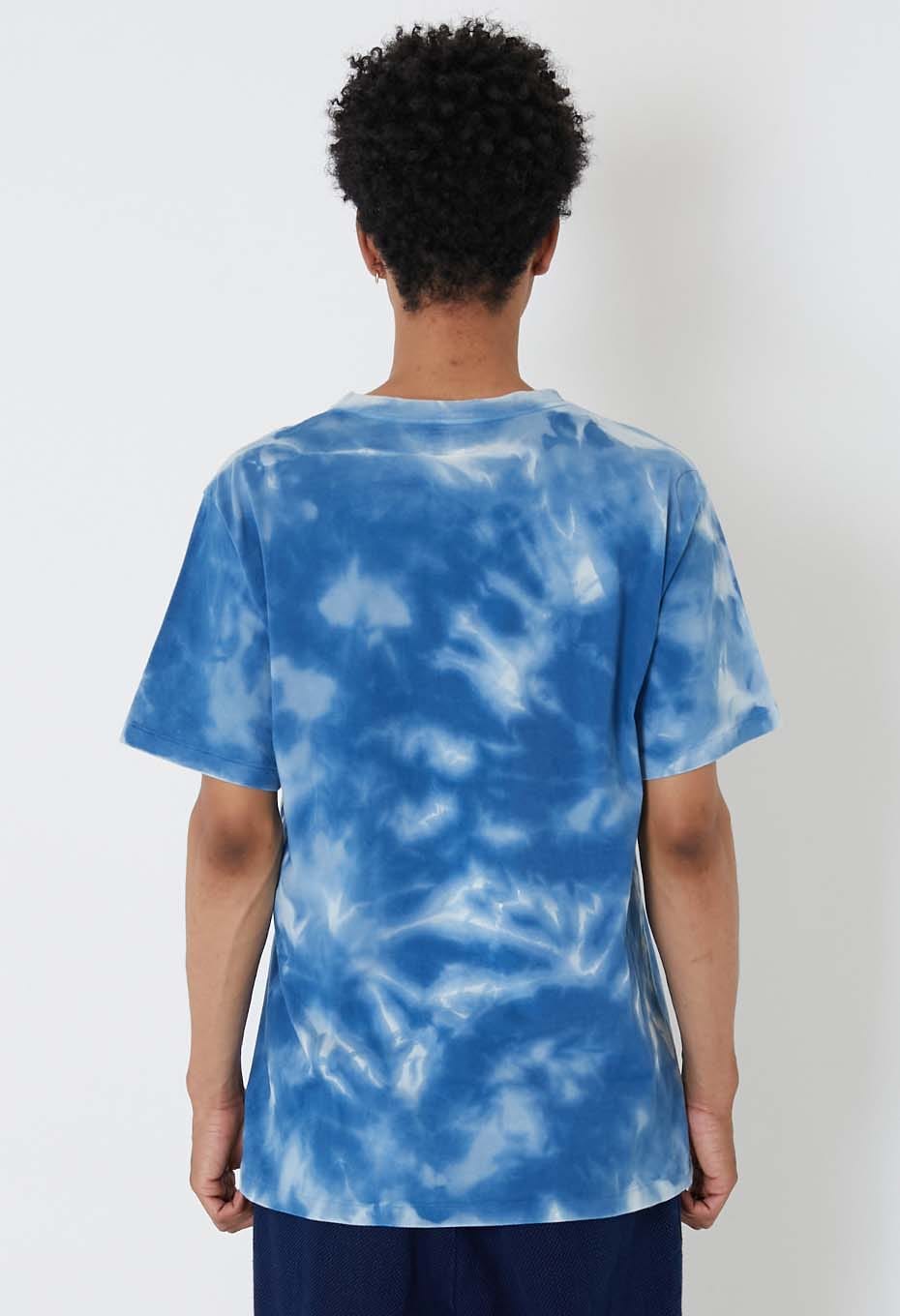 インディゴテシボリバッセン ショートスリーブTシャツ - INDIGO