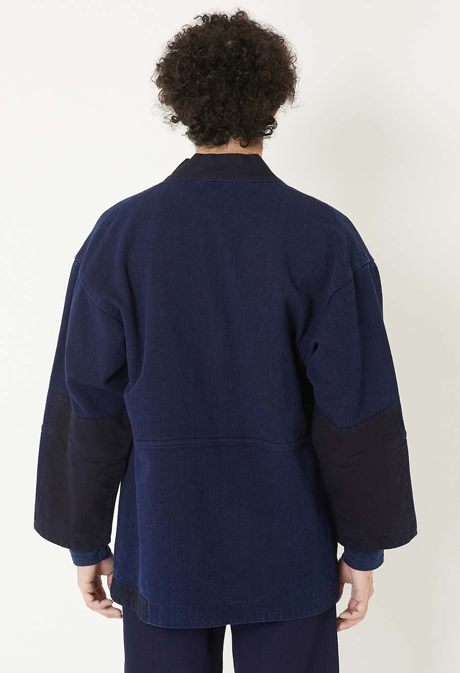 Woven Pure Indigo Nijuorisashiko Norahaori - INDIGO