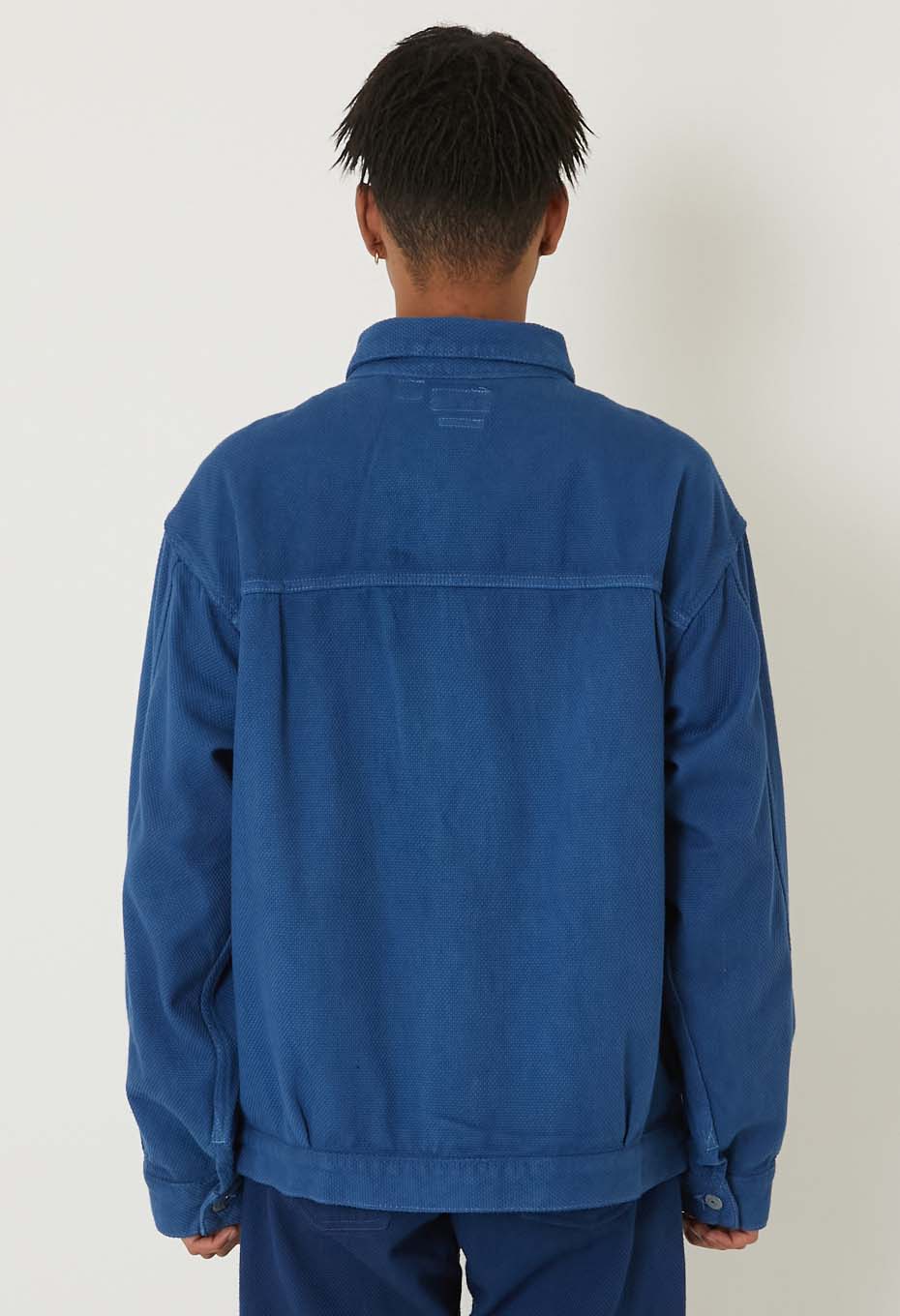 REWORK Indeigo Kotsubusashiko Trucker Jacket - INDIGO