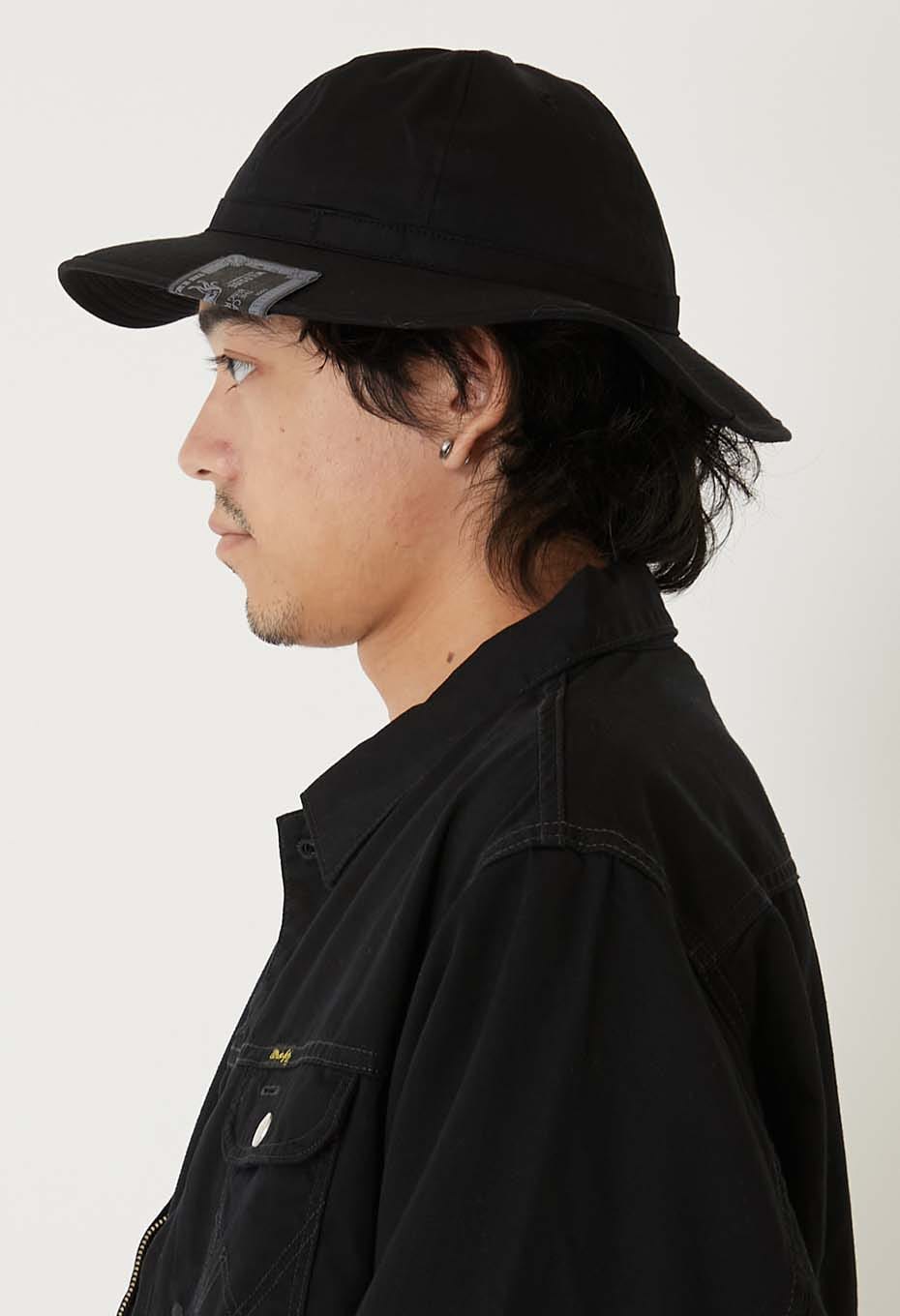 WILDSIDE × THE H.W.DOG × HOLLYWOOD RANCH MARKET / Fatigue hat - BLACK