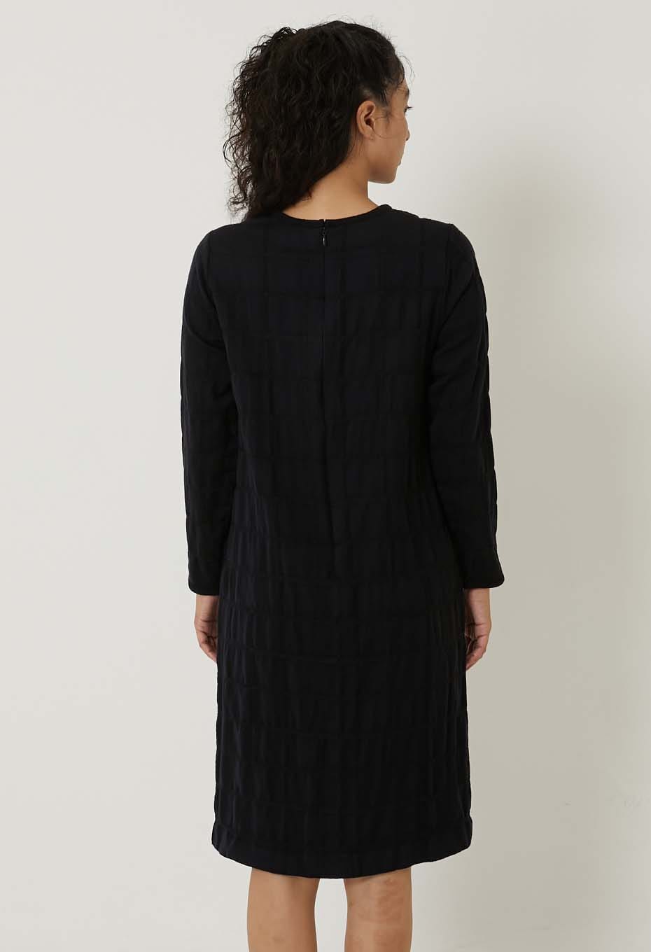 REWORK Furoshiki Check Jacquard Dress - ONE
