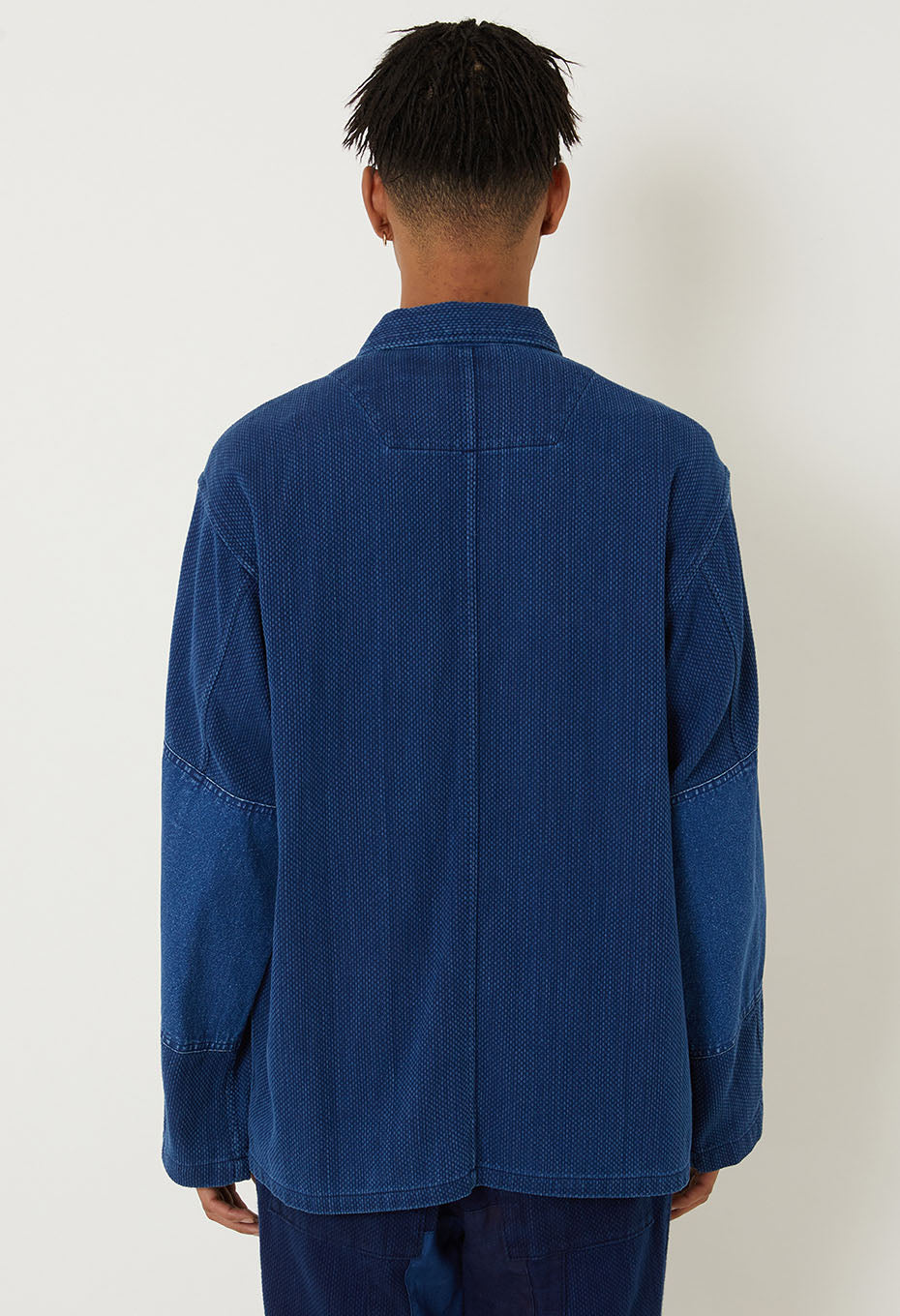 カセゾメサシコ ファティーグシャツ - INDIGO