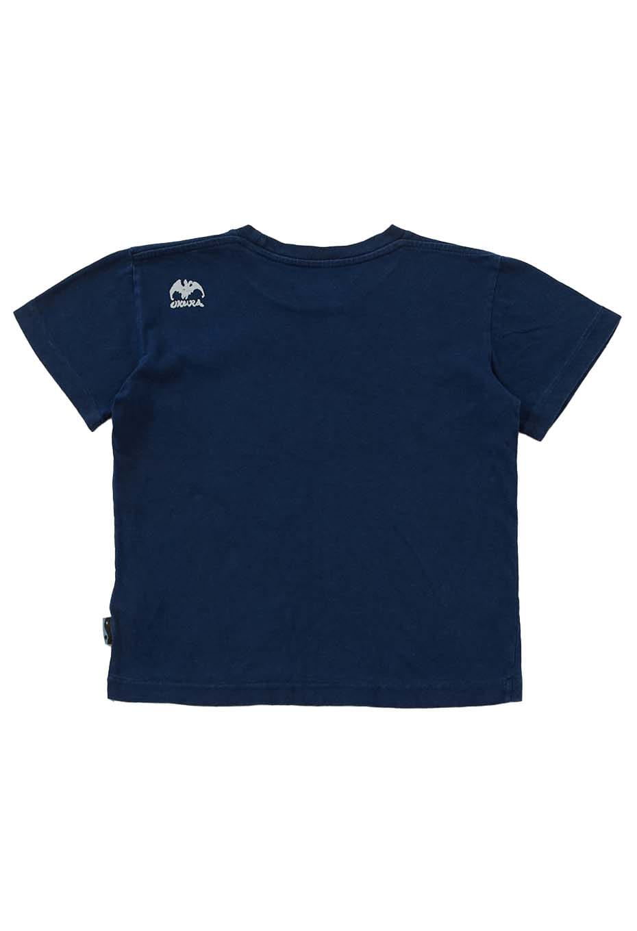 キッズ 元気 バッセン インディゴ Ｔシャツ - INDIGO