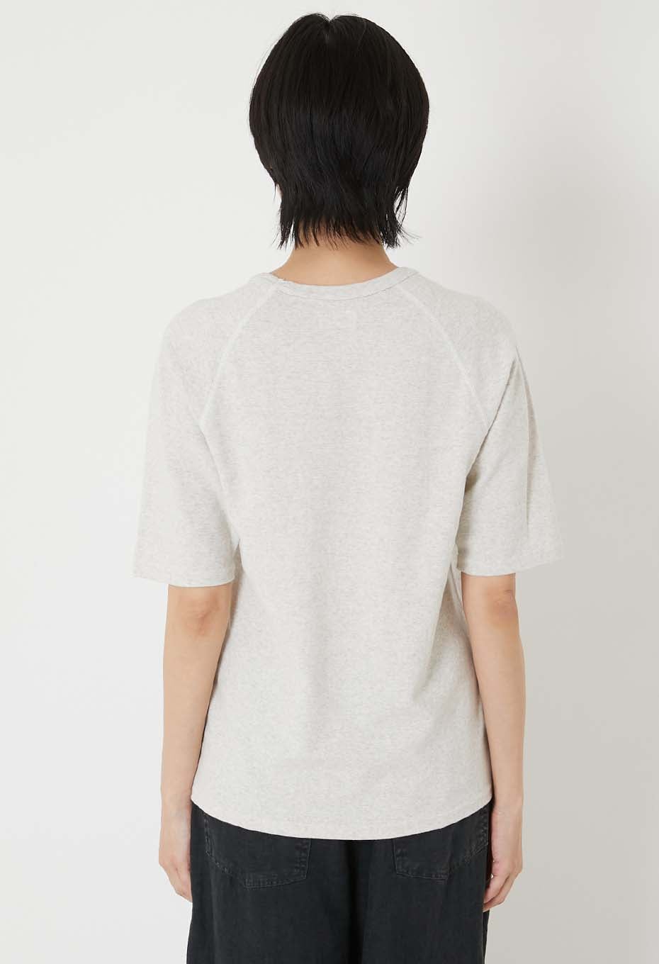Stretch Fraise Relaxed-fit SS T-shirt Women - NATURAL