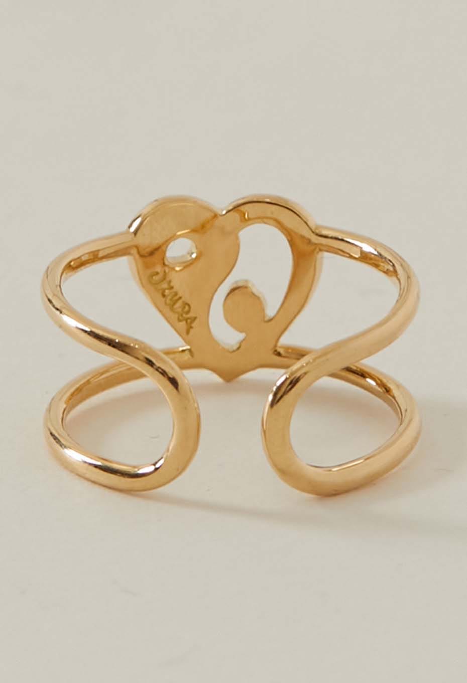 Heart In Yang K18 Ring – GOLD
