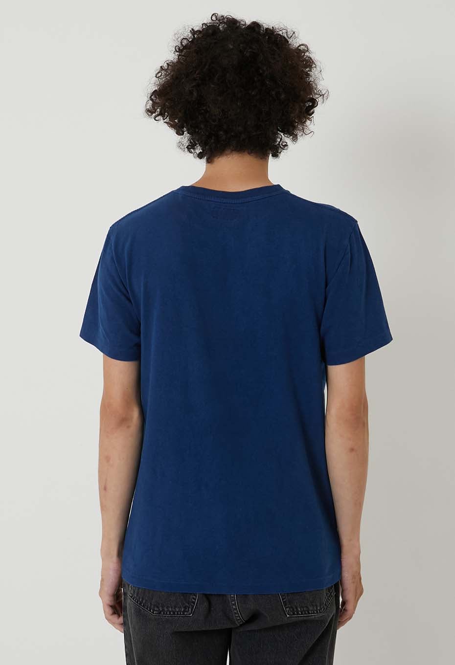 東京 バッセン インディゴ Tシャツ - INDIGO