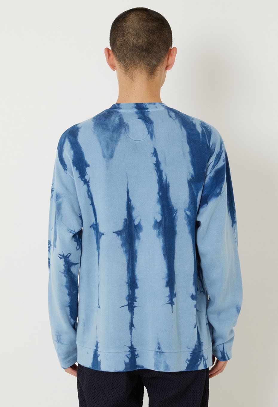 エイトロック スムース タテシボリ ロングスリーブ プルオーバー - INDIGO