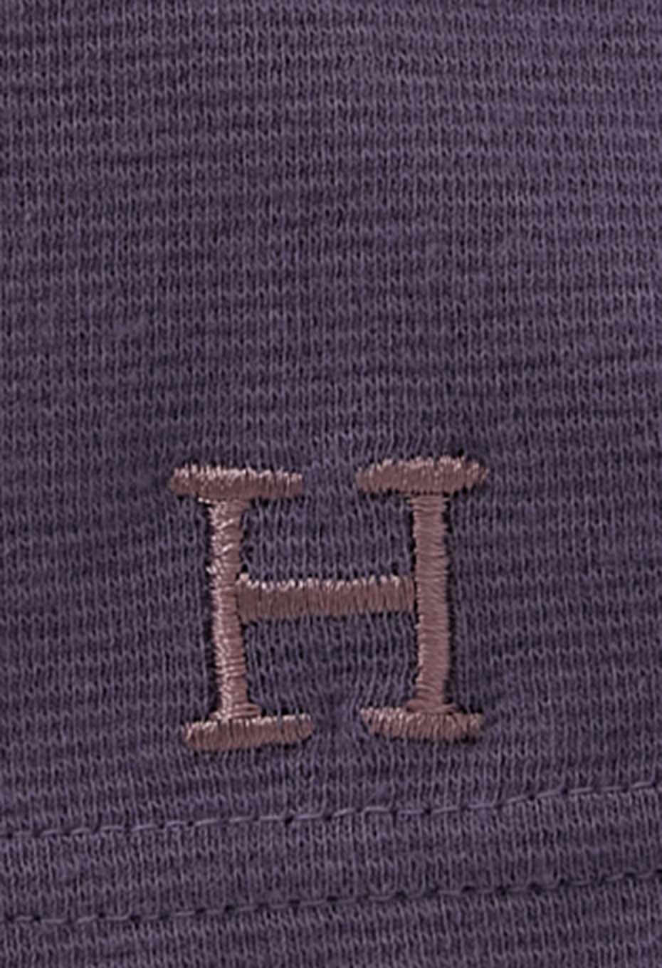 ストレッチフライス Vネックショートスリーブ Tシャツ - DK PURPLE